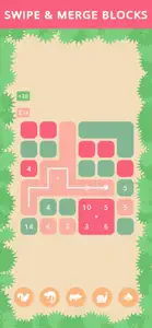 Natrix: Swipe Puzzle Game screenshot #1 for iPhone