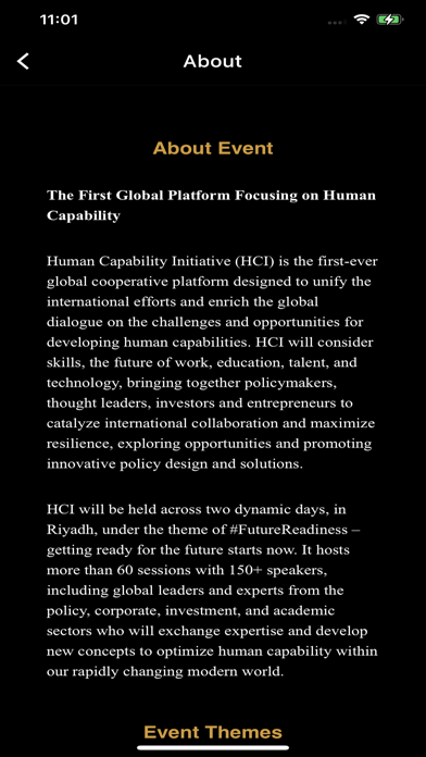 Human Capability Initiative Screenshot