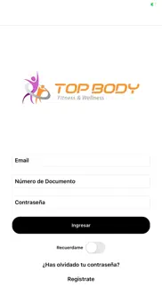 topbody iphone screenshot 1