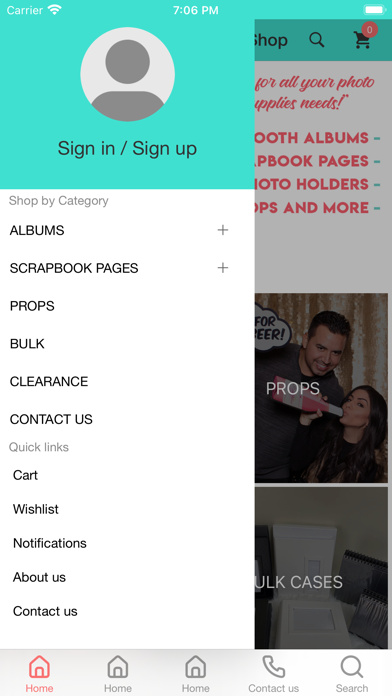Paper Cut Design Shop Screenshot
