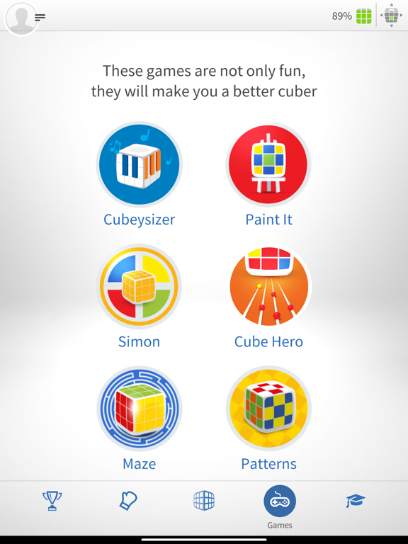 GoCube™ iPad screenshot 6 - Games app