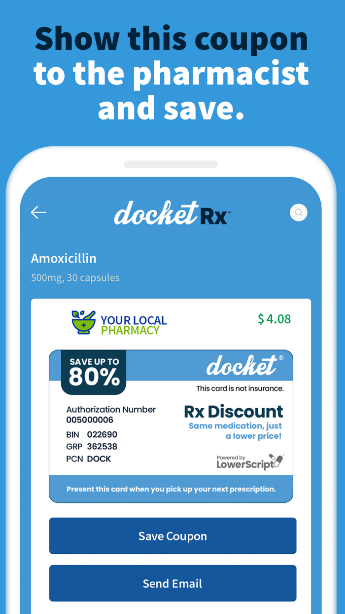 DocketRx™ - Pharmacy Discounts