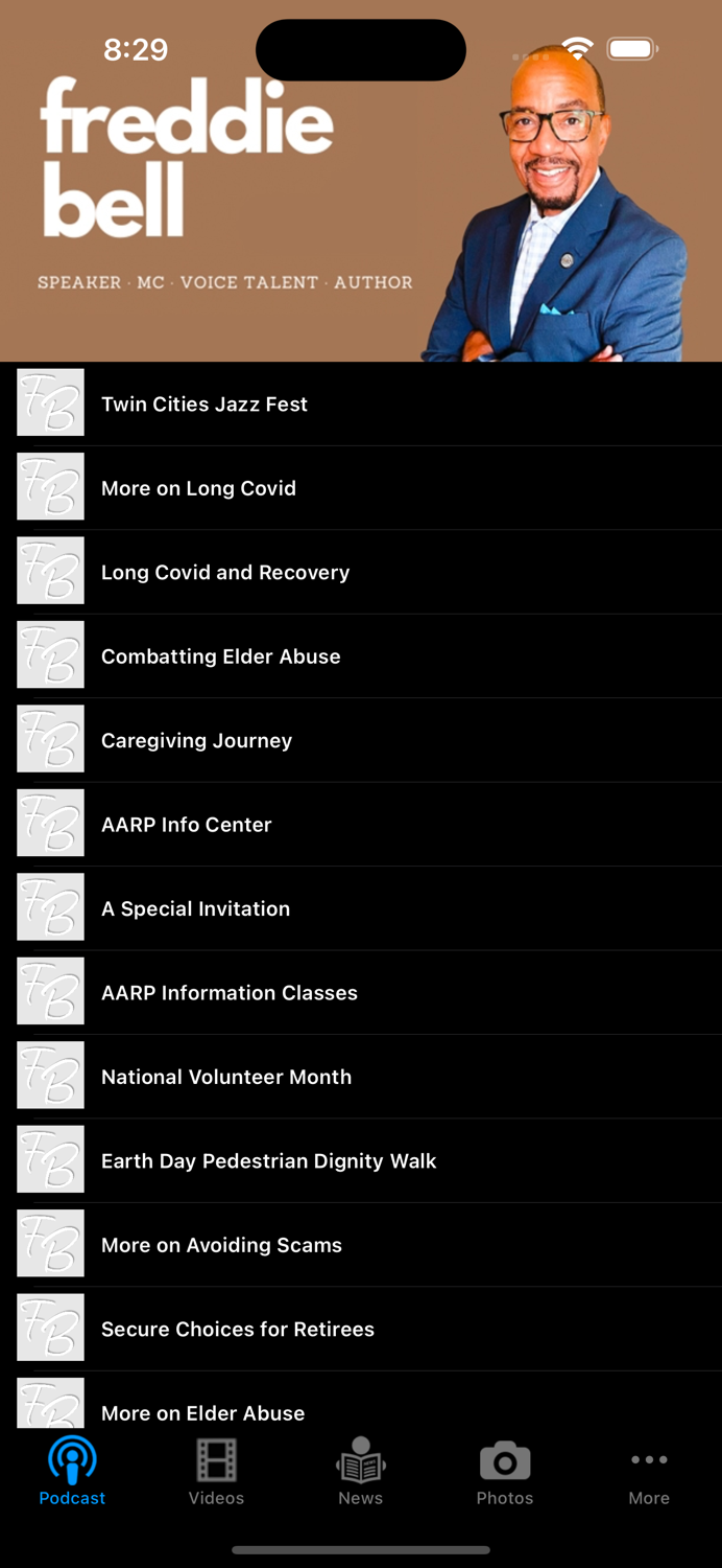 Freddie Bell Radio Shows