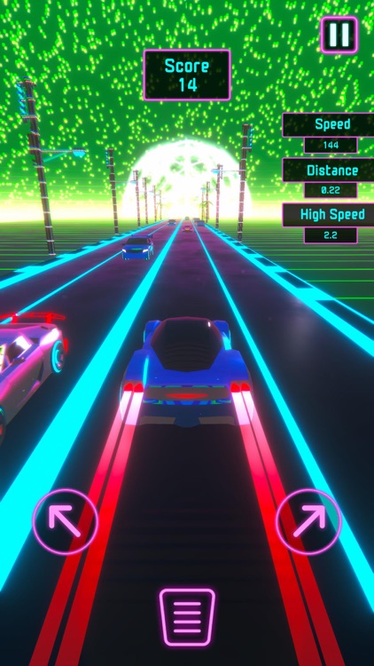 Neon Racer - Retro City