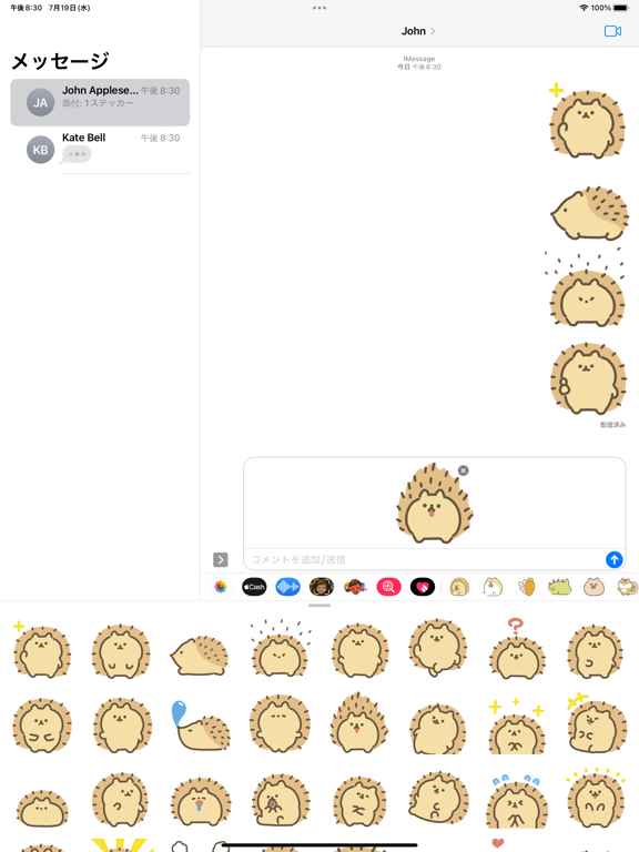 Screenshot #5 pour movin hedgehog sticker