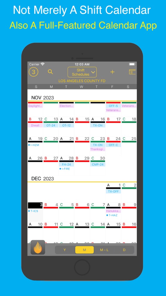 FireSync Shift Calendar - 5.1.1 - (iOS)