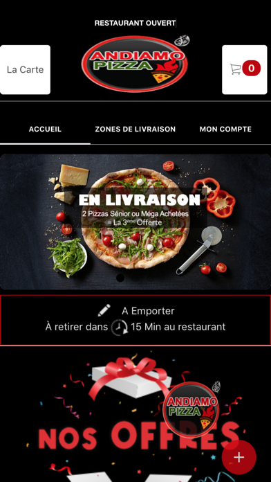 Andiamo Pizza Choisy Le Roi Screenshot