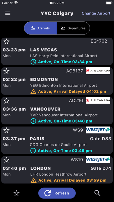 Calgary Airport Screenshot