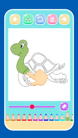 Game screenshot Zoo Animals Coloring Book Game apk