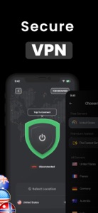 Onion TOR Browser +VPN Privacy screenshot #2 for iPhone