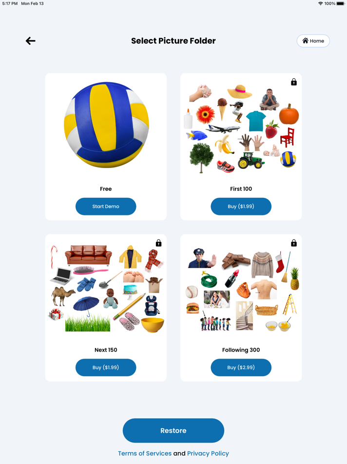 #7. Moog Center Vocabulary (iOS) By: The Moog Center for Deaf Education