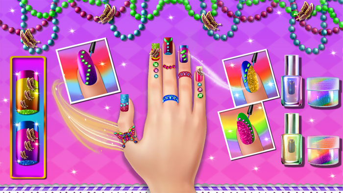 Nail Salon Girl Fashion Game