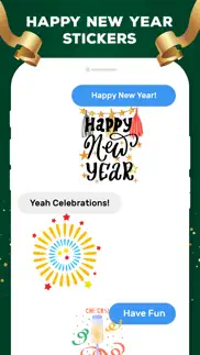 2022 happy new year stickers! iphone screenshot 2