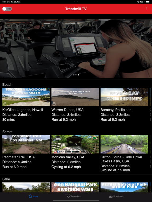Screenshot #4 pour Treadmill TV - Trail Sceneries