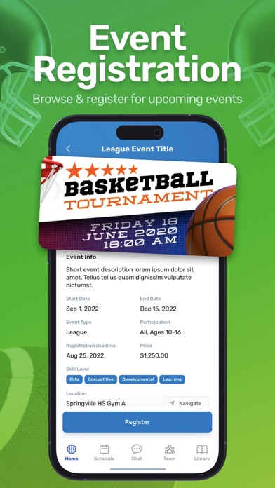 All Ball - Sports Management Screenshot