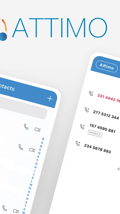 Attimo Mobile Screenshot