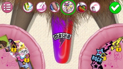 Masha and the Bear: Nail Salon Screenshot