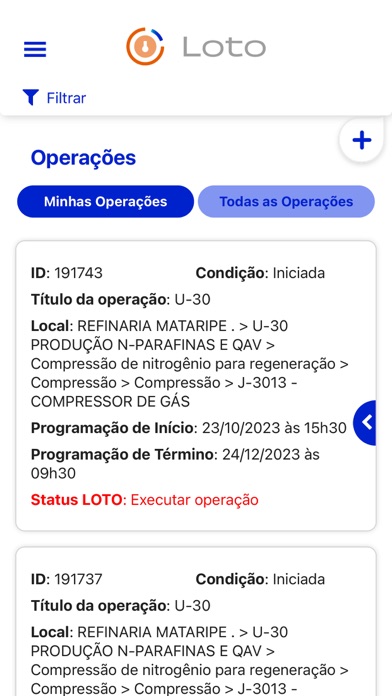 LOTO Screenshot