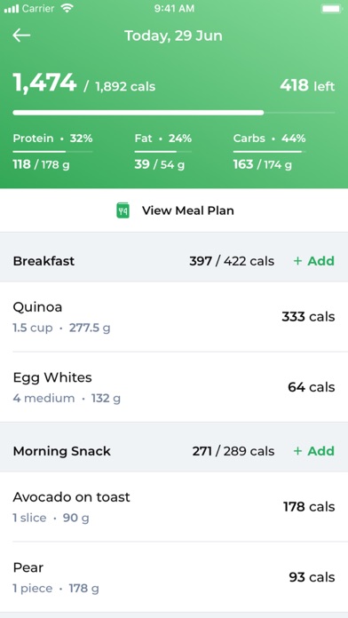 10X Performance Training Screenshot