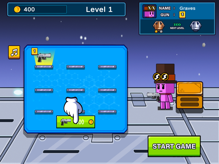 Pixel Blastersshooting games