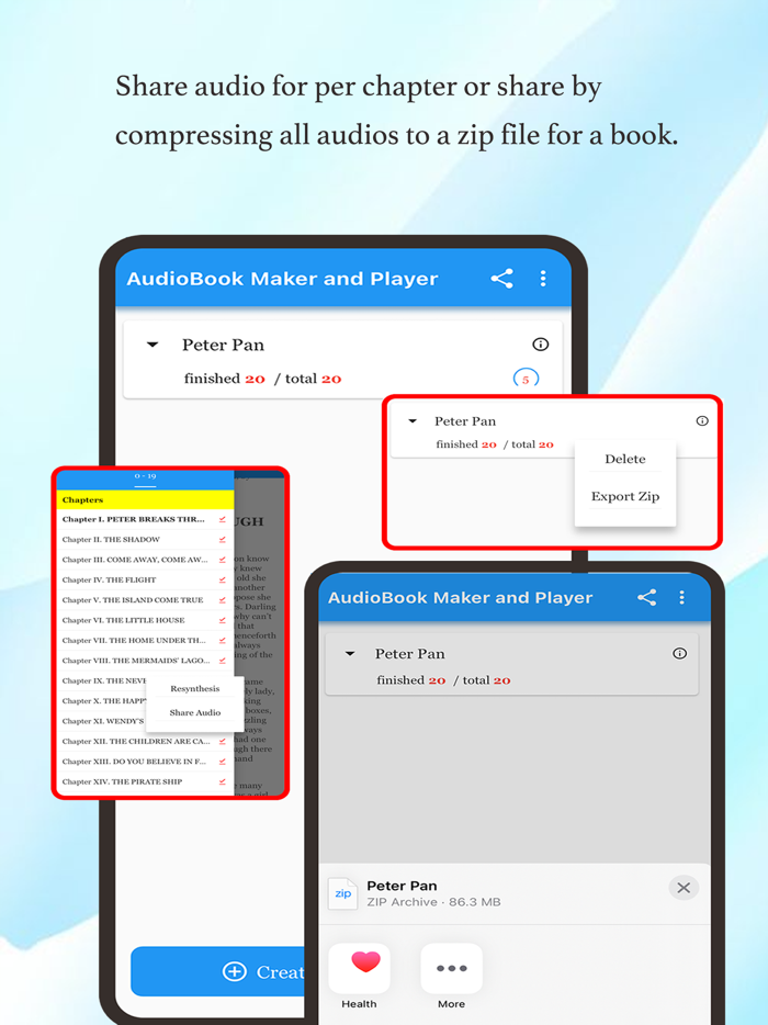 AudioBook Maker and Player