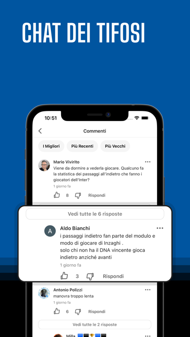 Inter Live: Risultati, notizie Screenshot
