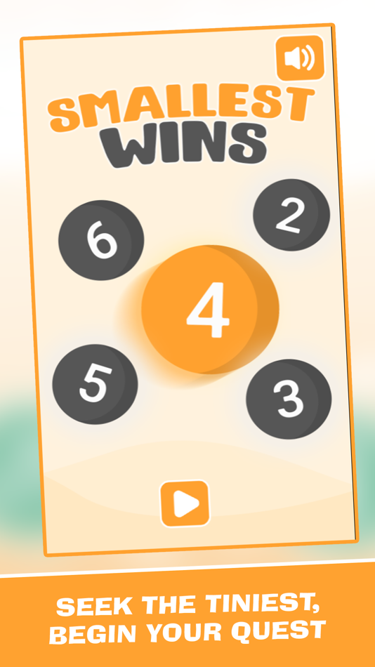 #1. Smallest Wins (iOS) โดย: Mithra Media