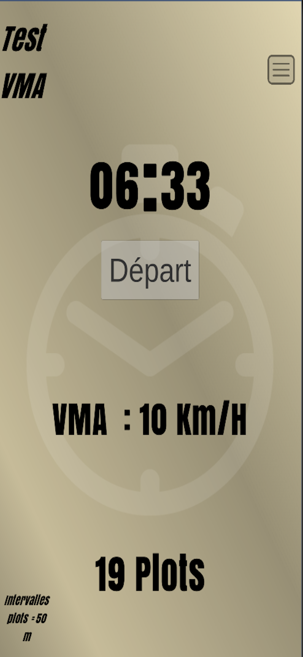 EPS Test VMA