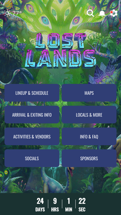 Lost Lands Festival App Screenshot