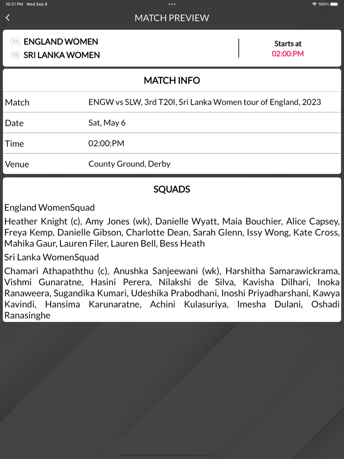 Live Scores - Star Sports