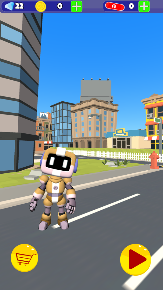 #1. Robots Run (iOS) By: Mustafa Ilker Goncu