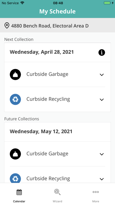 Cowichan Recycles Screenshot