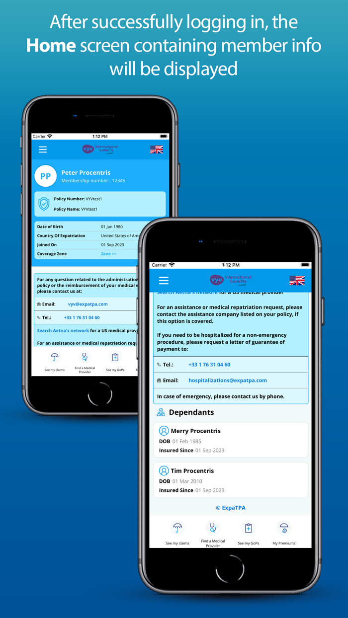 VYV International Benefits