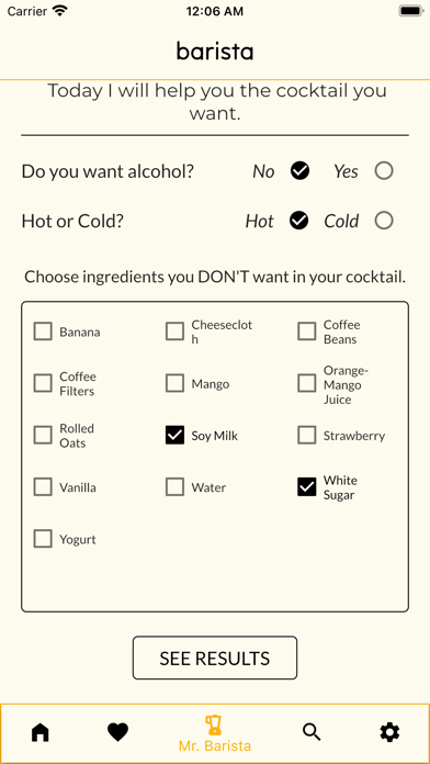 Barista - Cocktail Maker Screenshot