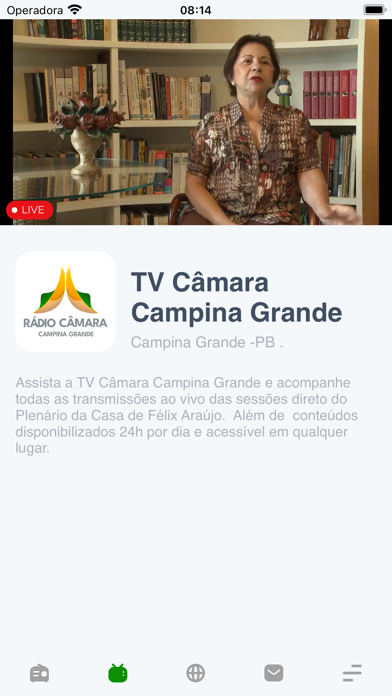 Rádio Câmara Campina Grande Screenshot