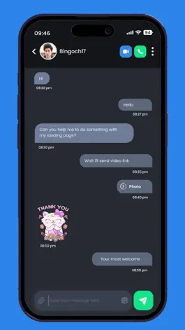 Game screenshot Ninja Private Messenger apk