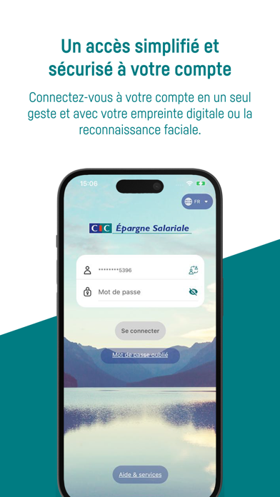 CIC Épargne Salariale Screenshot