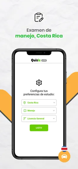 Game screenshot Quiziz Manejo Costa Rica apk