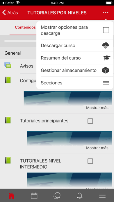 Campus Virtual Colegio Alemán Screenshot