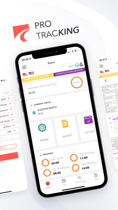 Pro-TracKing-ELD Screenshot