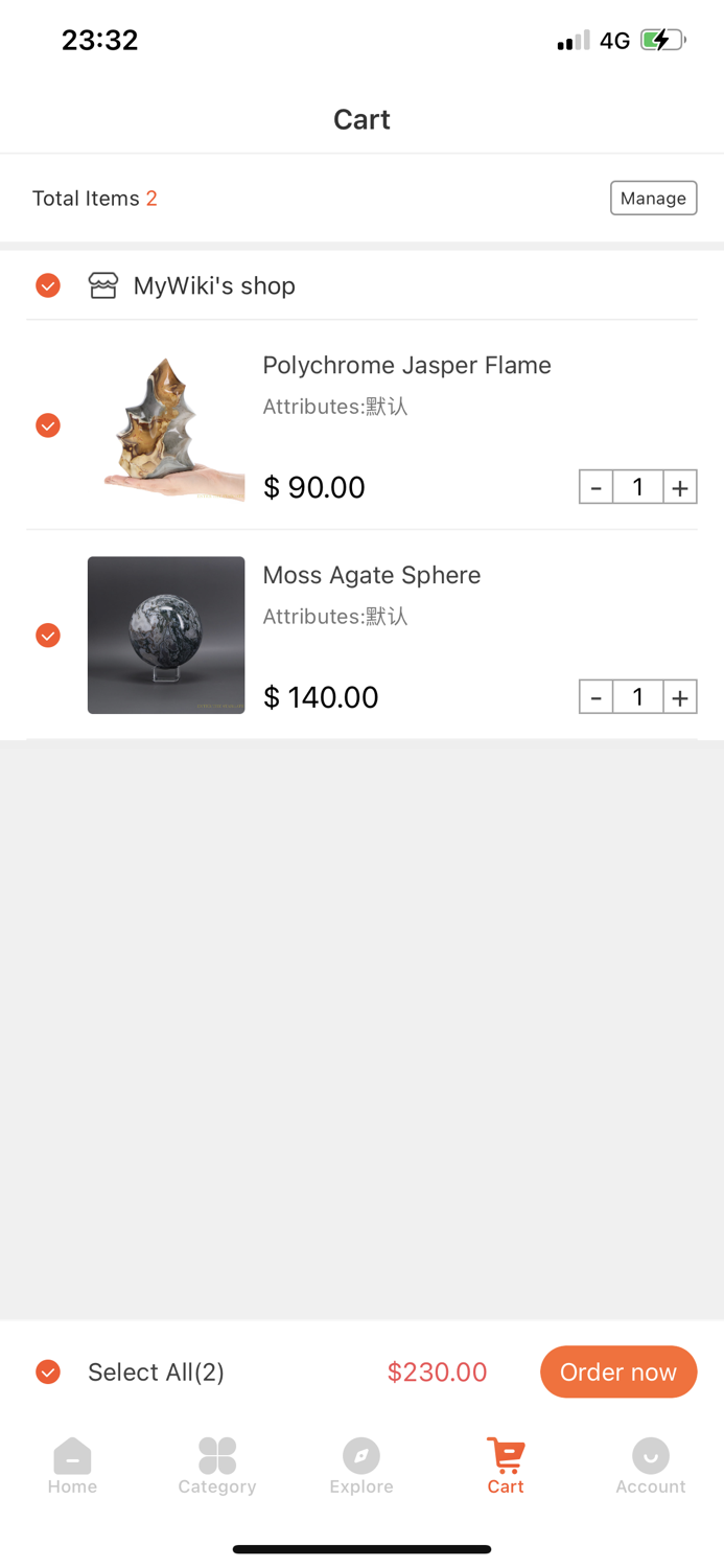 Wiki Crystal-Crystal Live Sale