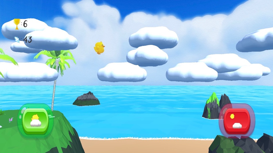 #5. Happy Duck - Endless Jumper (iOS) Podle: Kronix Studios