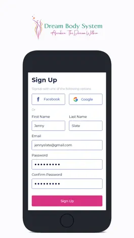 Game screenshot Dream Body System apk