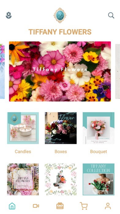 Tiffany Flowers Screenshot