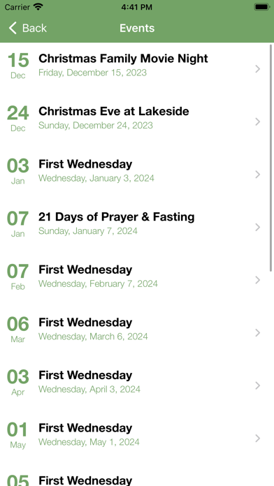 The Lakeside Church Screenshot