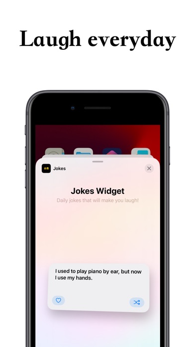 Joke Widget Screenshot