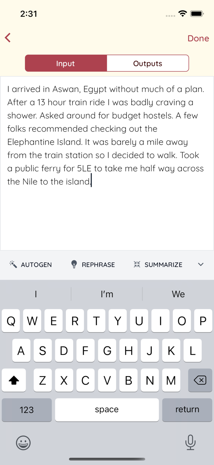 Journl - Smart Blogging