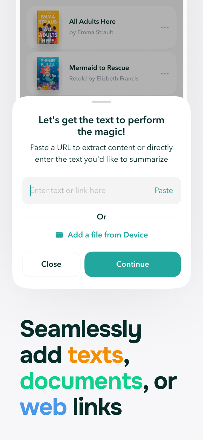 Essence AI Text Summary Tool