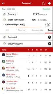 bcm cricket league iphone screenshot 1