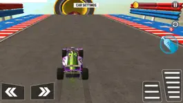 Game screenshot Crazy Superhero Car Stunts apk